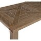 preview thumbnail 5 of 7, Elle Decor Marais Dining Table - Brown