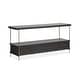 preview thumbnail 2 of 9, Magnussen Home Spencer Dark Briarsmoke Rectangular Sofa Table - 60''W x 16''D x 28''H