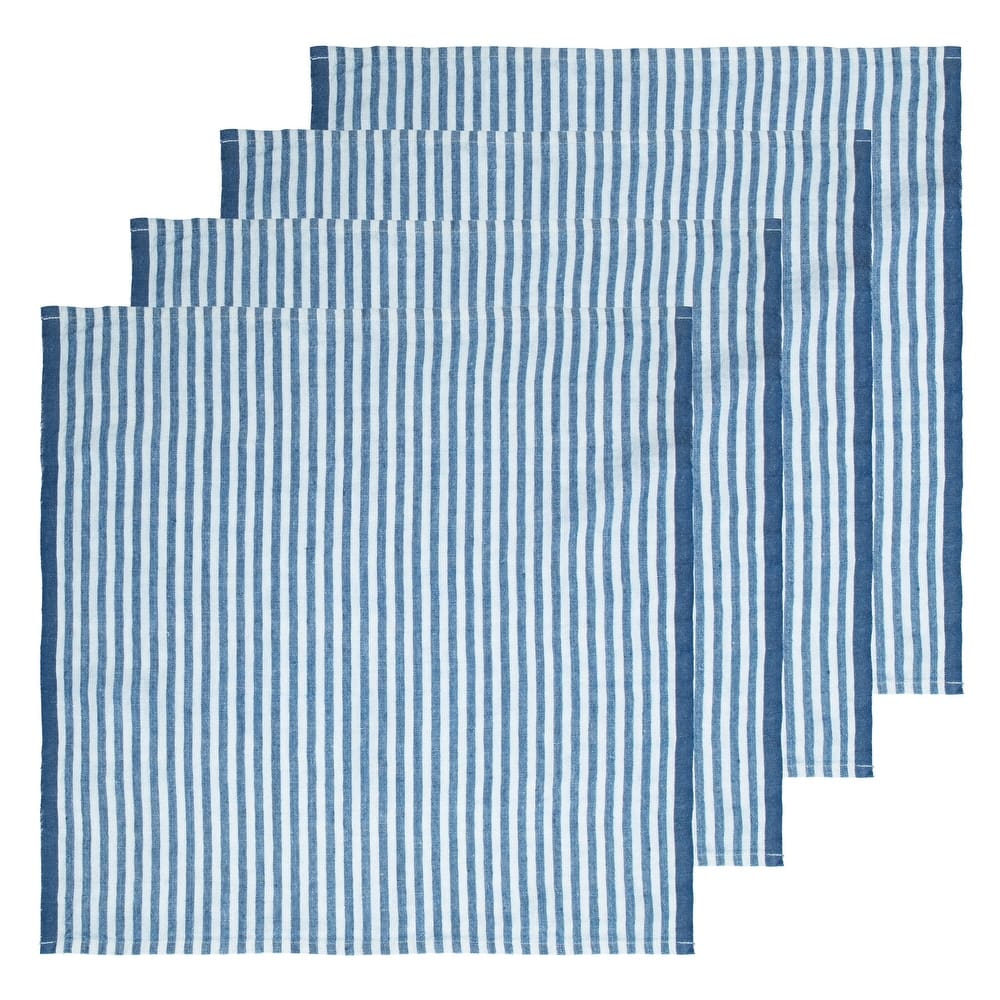 Caravan Ticking Stripe Napkins - Set of 4