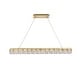 preview thumbnail 5 of 6, 42"in LED Linear Pendant Gold