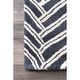 preview thumbnail 3 of 41, Nuloom Handmade Chevron Wool Area Rug