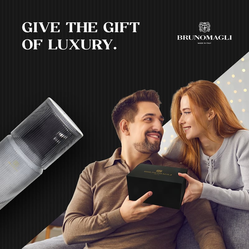 Bruno Magli Ribbed Carafe with Tumbler Lid - 28 oz