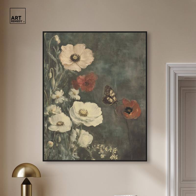 Vintage Botanicals I Canvas by Art Remedy