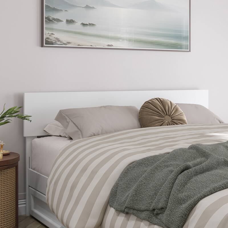 Wesley Platform Bed with Panel Footboard and Storage Drawers