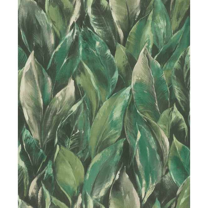 Rasch Maclayi Green Banana Leaf Wallpaper