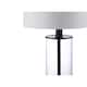 Cabell 21" Glass Modern Contemporary USB Charging LED Table Lamp, Oil Rubbed Bronze (Set of 2) by JONATHAN Y