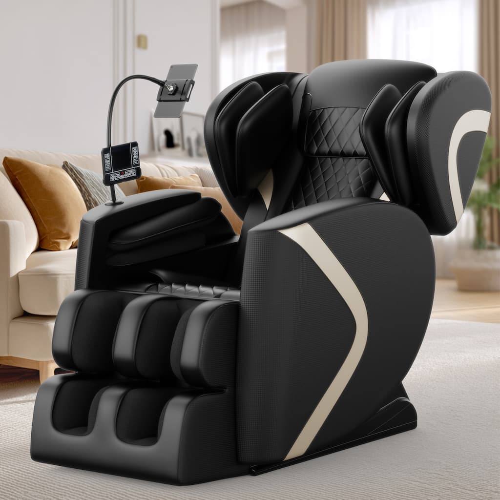 GDFStudio - Zero Gravity Air Pressure Full Body Massage Chair Recliner