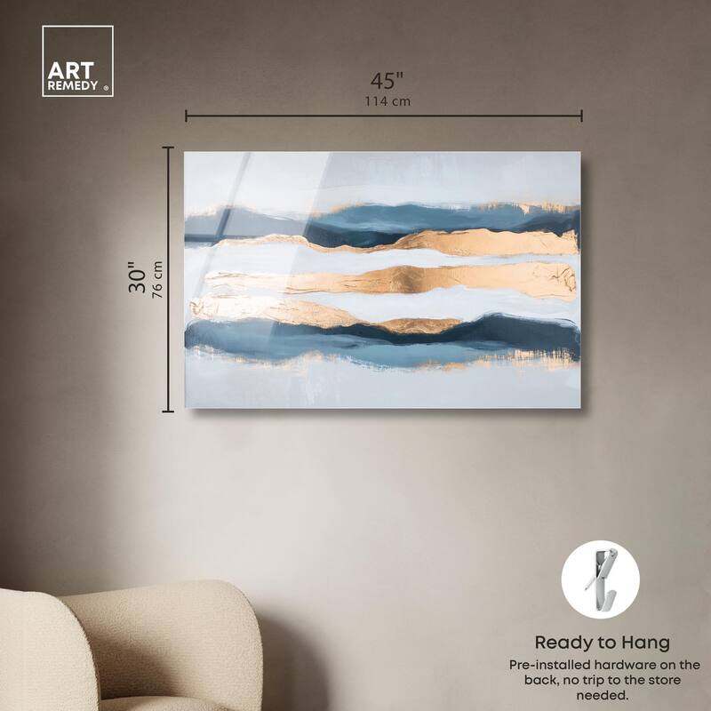 Blue Ridge II Acrylic by Art Remedy, Ready to Hang