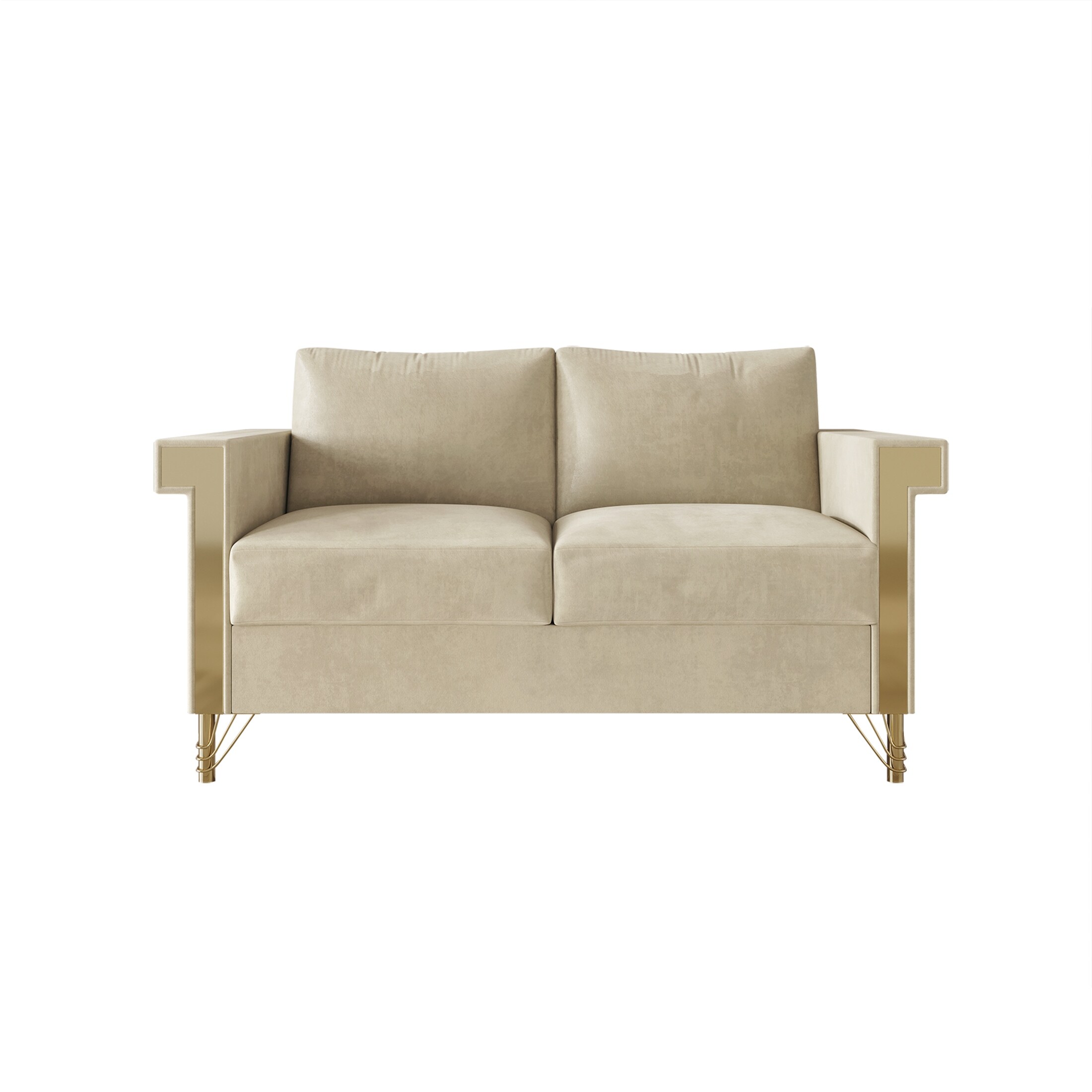 【即日発送】 CraftPorch Luxurious Velvet Upholstered 3-Piece Living Room その他