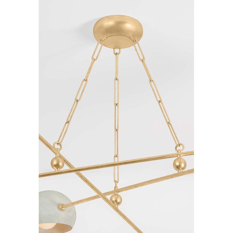 Hudson Valley Lighting 3106 Turner 6 Light 60" Wide Chandelier