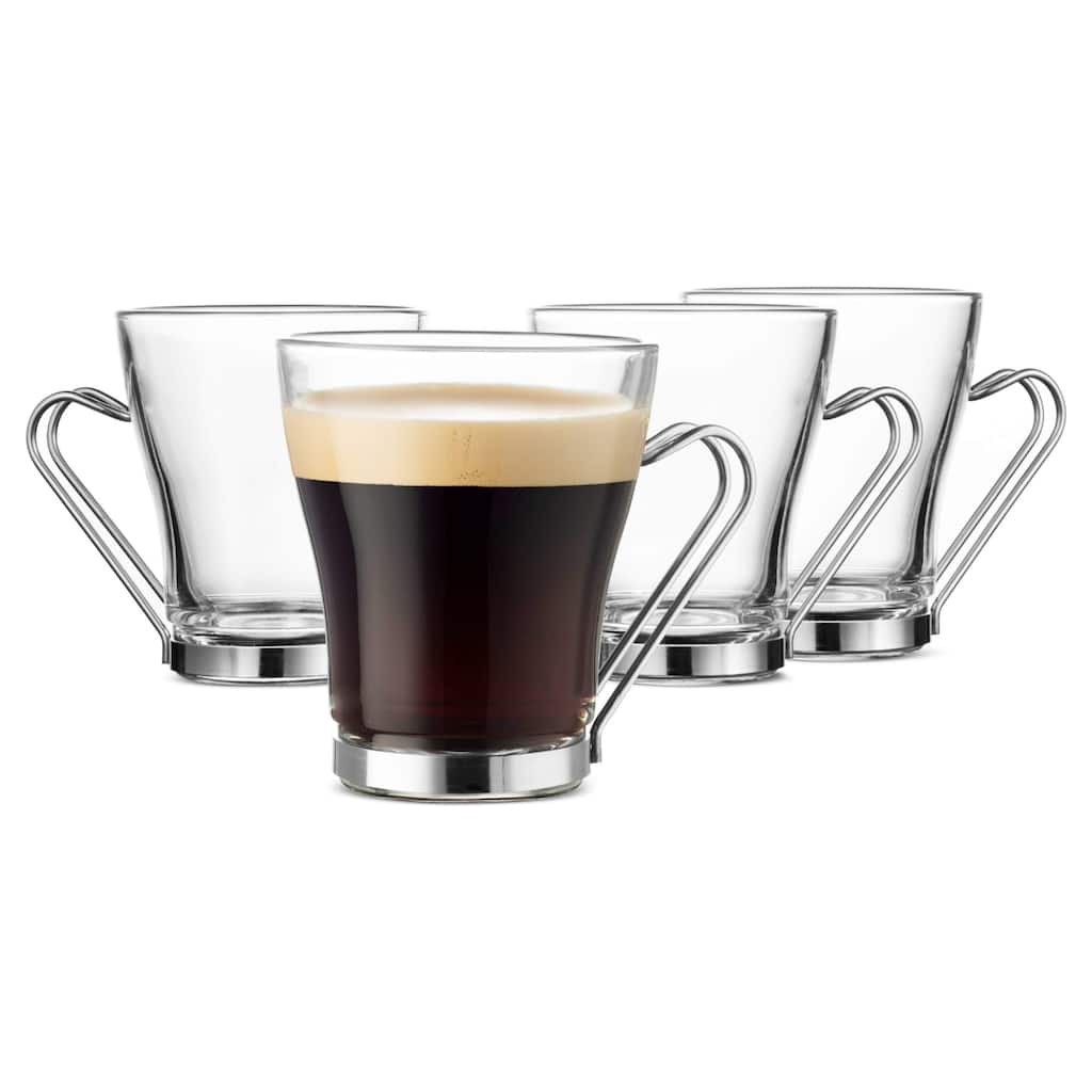 Bormioli Rocco Set of 4 Oslo Cappuccino Cups
