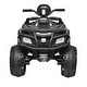 preview thumbnail 7 of 93, Powerful 24V Electric ATV for Big Kids, 2-Seater 4WD 4 Wheeler with LED Lights, Shock Absorbers & Bluetooth Music