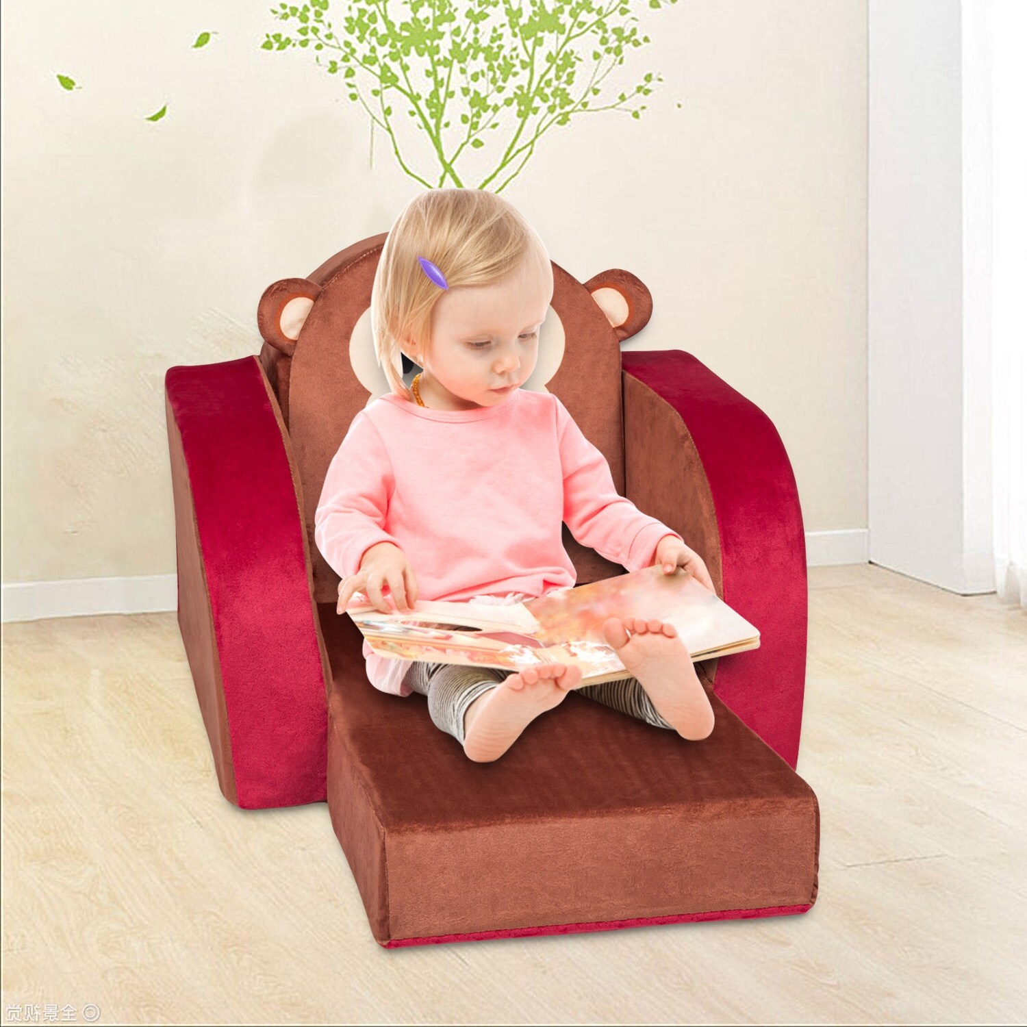 toddler chair fold out bed