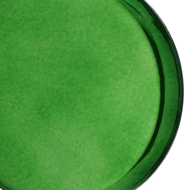 150mm Shatterproof Plastic Pearl Round Disk Ornament Set of 4