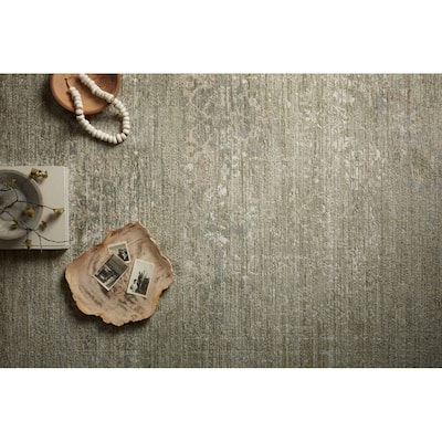 Alexander Home Ivy Distressed Oriental Area Rug