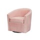 preview thumbnail 23 of 22, Kenton Barrel Style Swivel Chair by Greyson Living