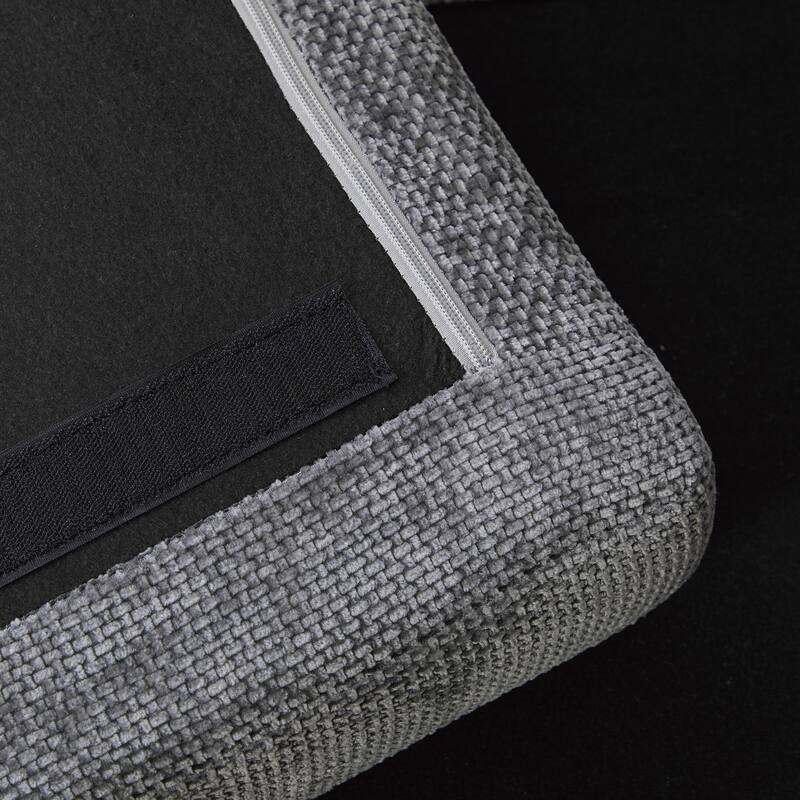 Modern Upholstered Ottoman, Foot Stool for Living Room Bedroom Entryway and Office,