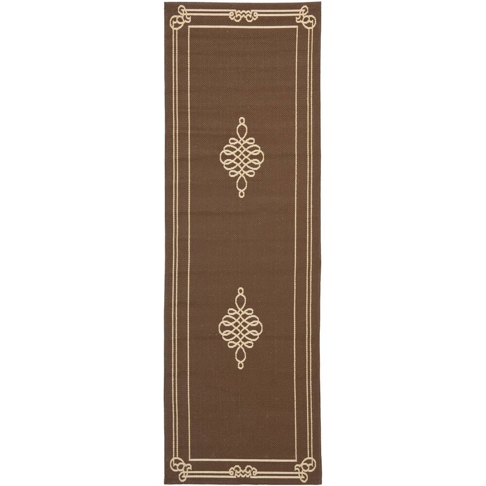 SAFAVIEH Courtyard Vasudha Indoor/ Outdoor Waterproof Patio Backyard Rug