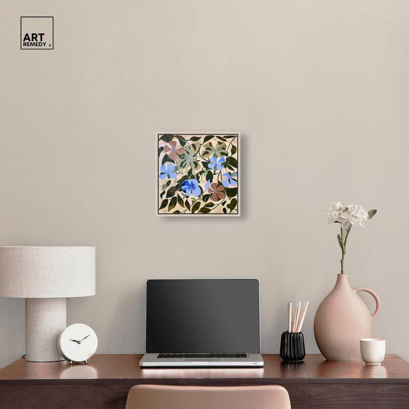 Rhythmic Blooms Canvas by Art Remedy