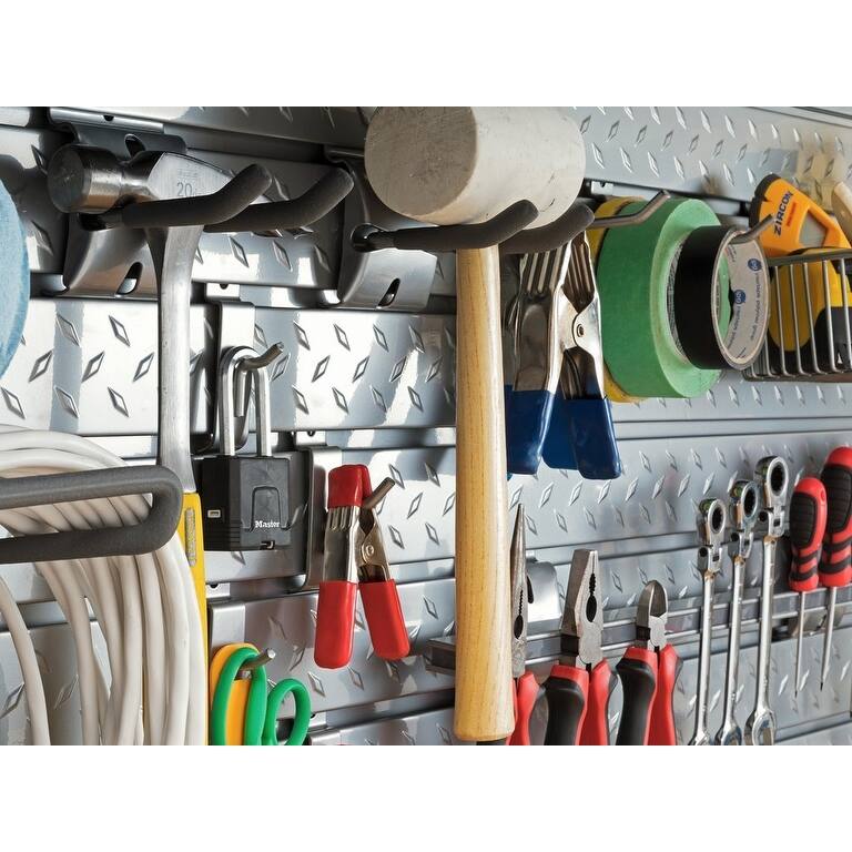 NewAge Products PVC SW Backsplash Hook Kit - Large (20 pc)