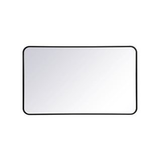 Elegant Lighting MR802440 Evermore 40" W x 24" H Contemporary