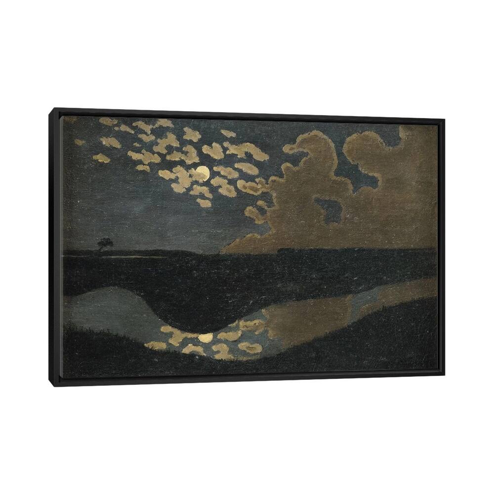 iCanvas "Moonlight, 1894 " by Felix Edouard Vallotton Framed Canvas Print
