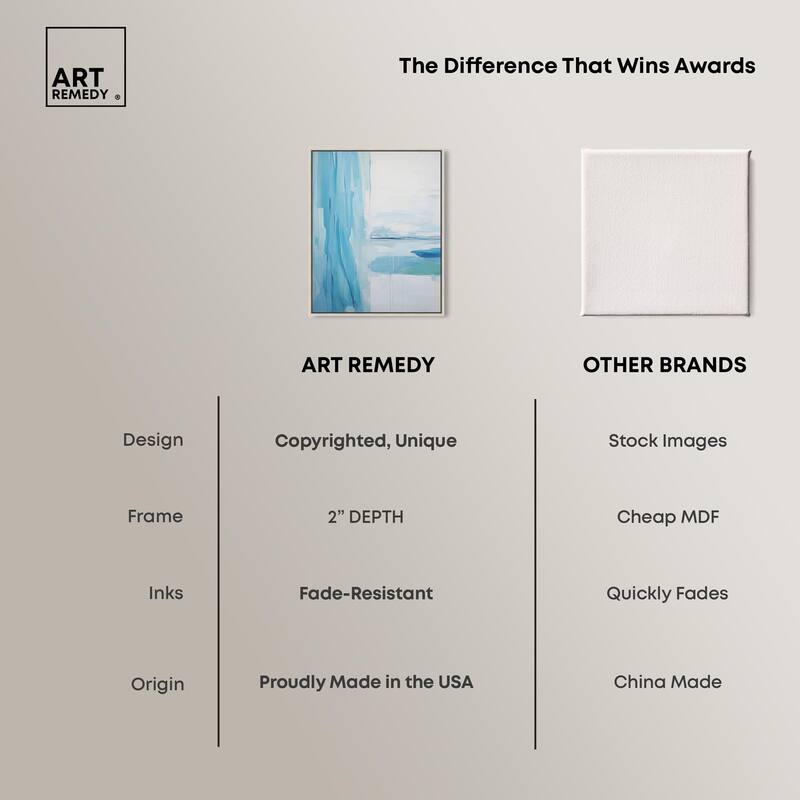 Transcendent Tides I Canvas by Art Remedy