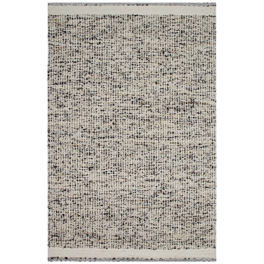 Domani Grant Mid-Century Moody Hand-Knotted Wool Area Rug
