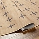 preview thumbnail 7 of 11, Moko Recycled Transitional Geometric Washable Area Rug