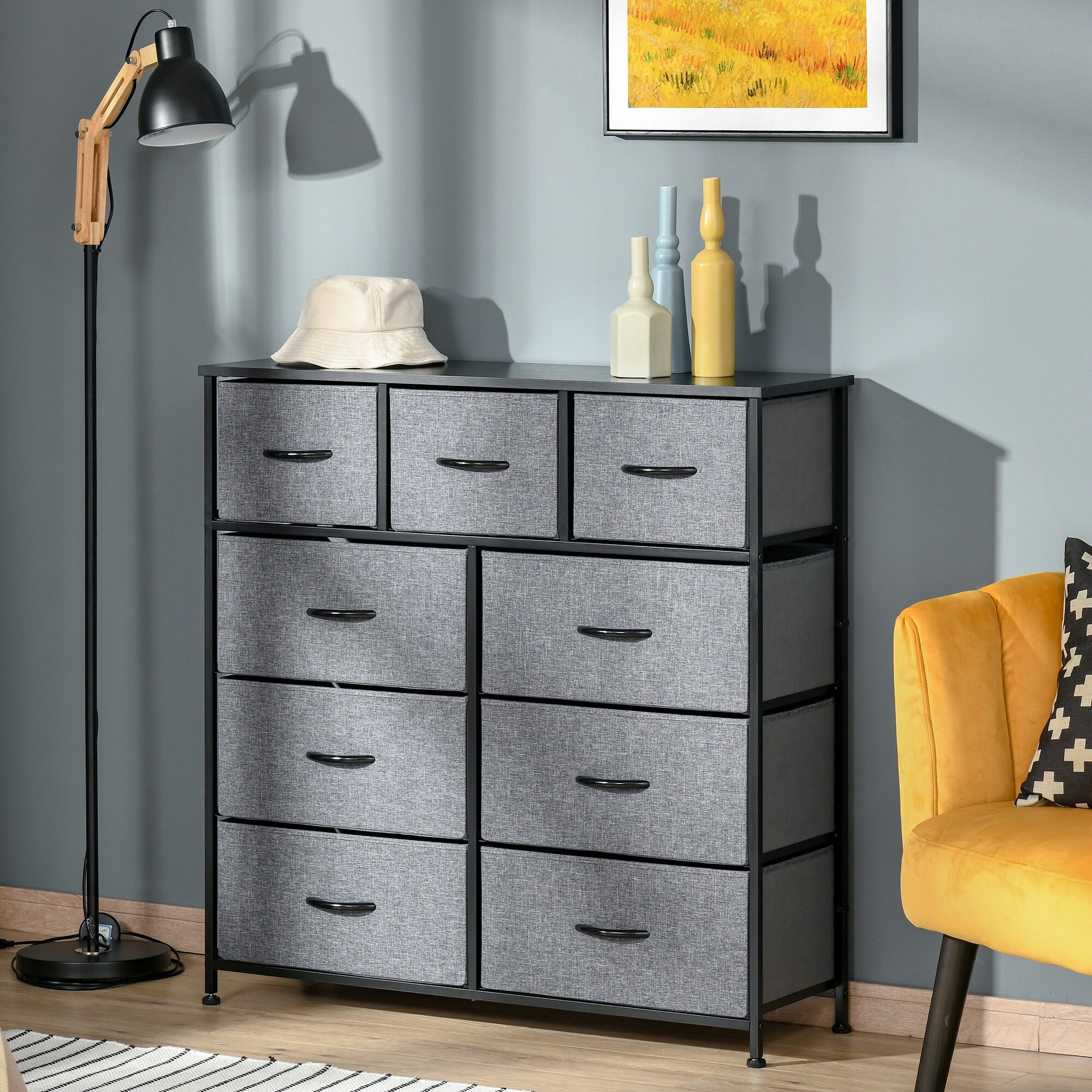 Fabric drawer online storage