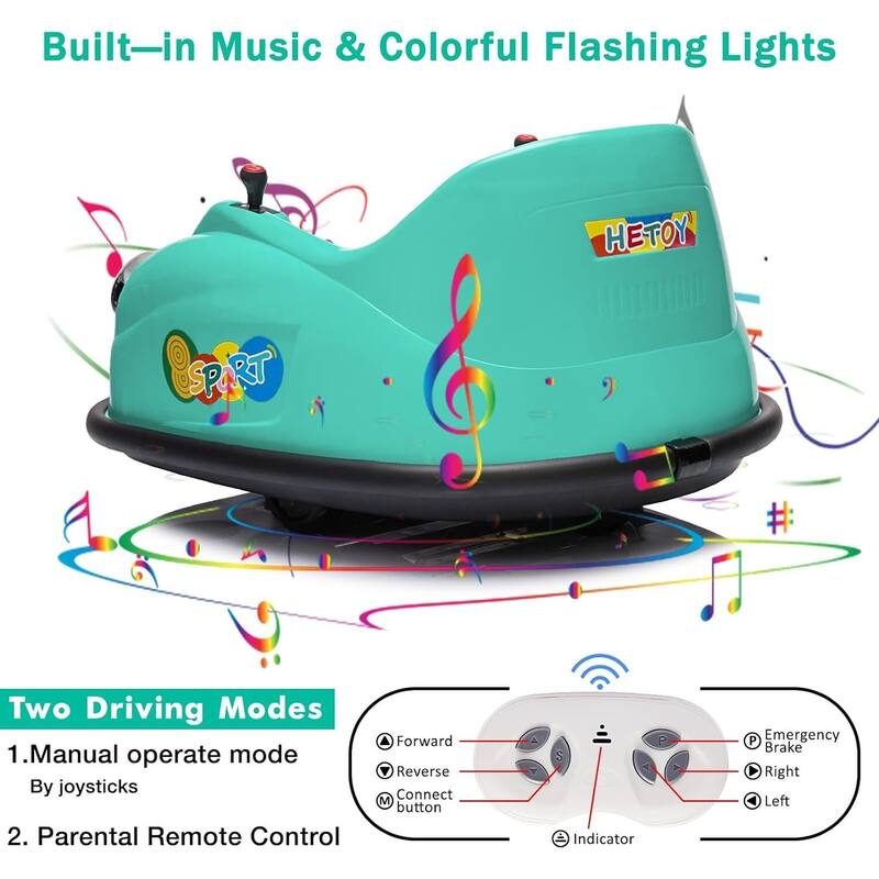 Electric Kids Ride On Bumper Car Gift