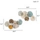 preview thumbnail 2 of 4, Multi Colored Lily Pad Leaves 2 Piece Metal Wall Decor Set
