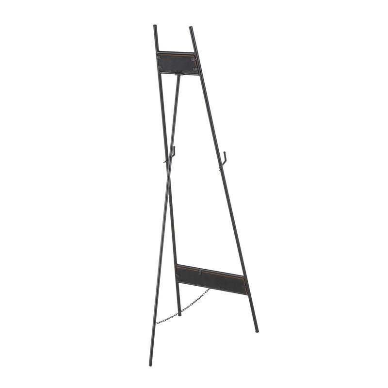 Metal Display Easel with Wood Accents - Black - Roche River Decor