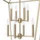 preview thumbnail 6 of 10, Hunter Laurel Ridge 23" 8-Light Lantern Pendant - Entry - Candle, Modern Farmhouse, Contemporary, Transitional
