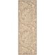 SAFAVIEH Courtyard Bettyjane Tropical Leaves Indoor/ Outdoor Area Rug - 2'3" x 6'7" Runner - Natural/Brown