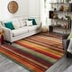 preview thumbnail 1 of 30, Mohawk Home New Wave Multicolor Boho Stripe Area Rug