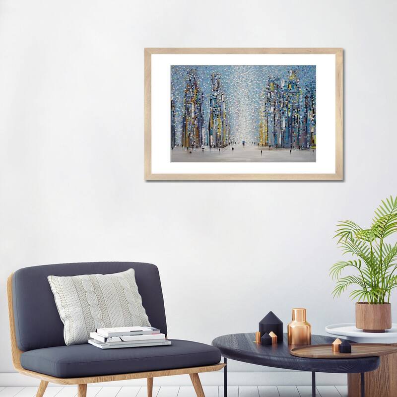 iCanvas "Sunny Cityscape" by Ekaterina Ermilkina
