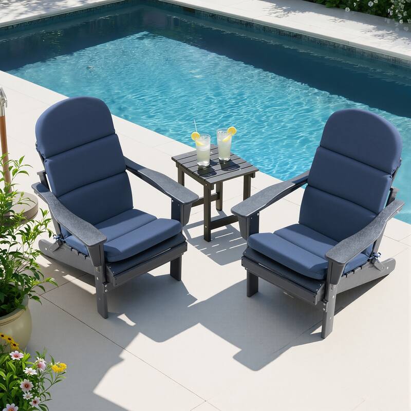 Crestlive Products Outdoor Adirondack Chair Cushion Patio Chair Pad