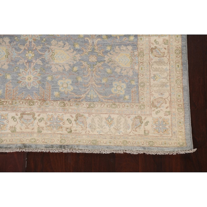 Traditional Vegetable Dye Oushak Turkish Area Rug Wool Hand-knotted - 5'9" x 7'9"