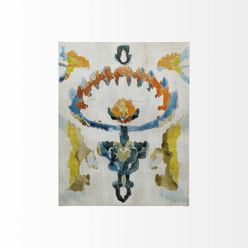 Bohemian Ikat VI Canvas Art Print