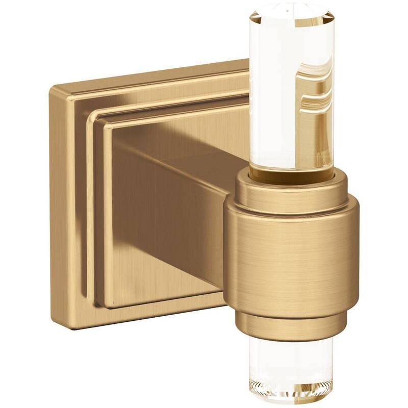 Amerock Glacio Single Robe Hook - Champagne Bronze