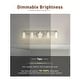 preview thumbnail 10 of 14, 5 Light Vanity Light, Bathroom Light, 30W 5CCT - 5-Light