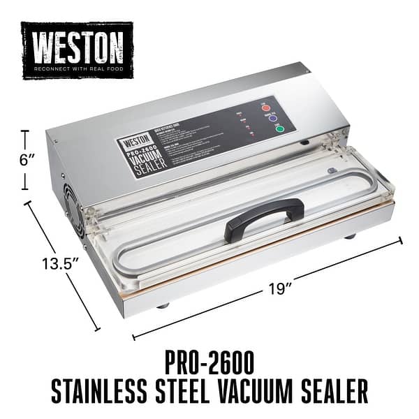 Weston Vacuum Sealer - PRO 2300 (Stainless Steel)