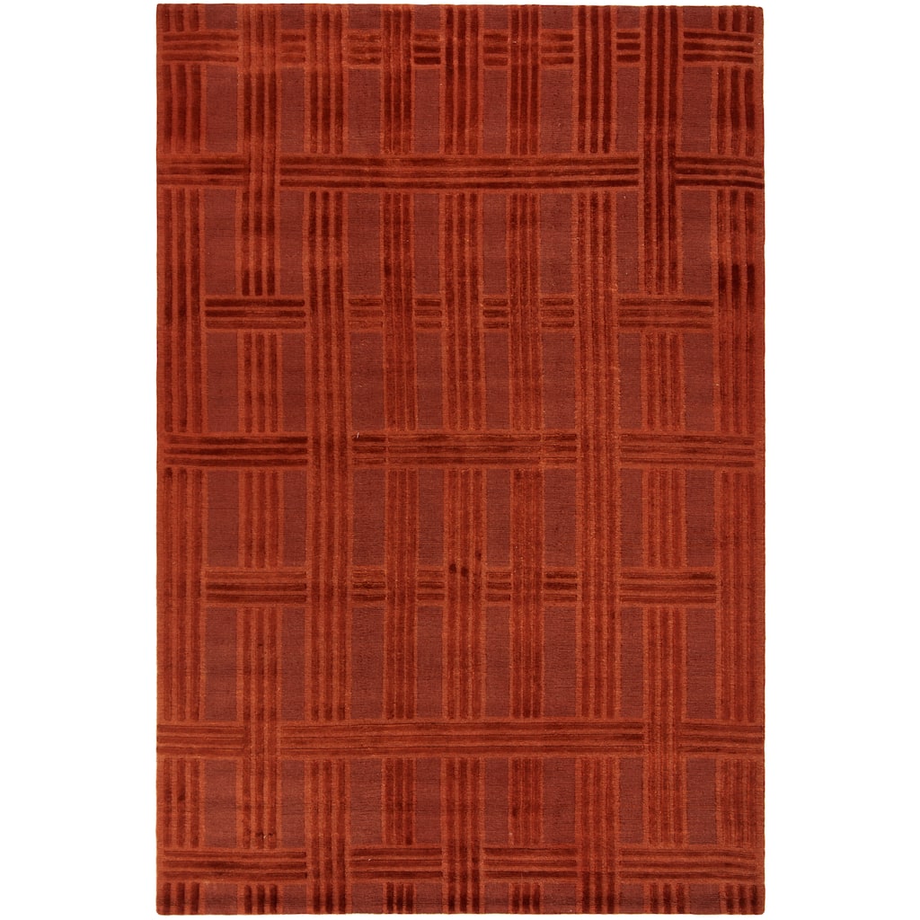 SAFAVIEH Couture Hand-knotted Zippora Wool/ Silk Rug