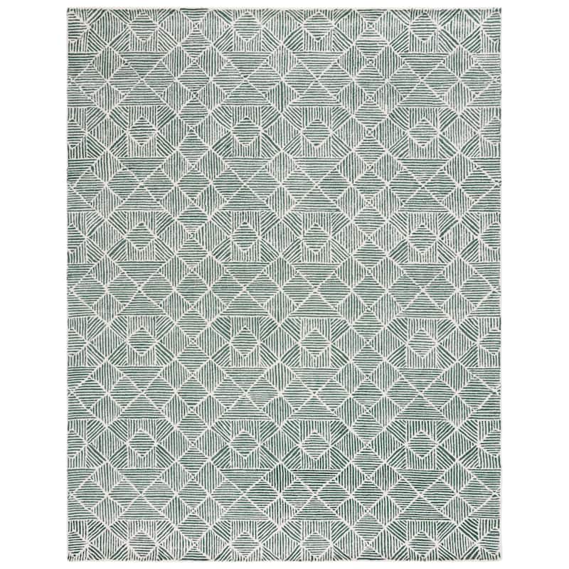 SAFAVIEH Handmade Abstract Harmanna Modern Wool Rug