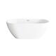 Option Glossy White with Chrome Trim