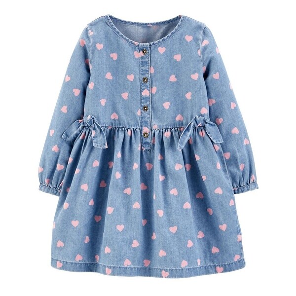 baby girl chambray dress