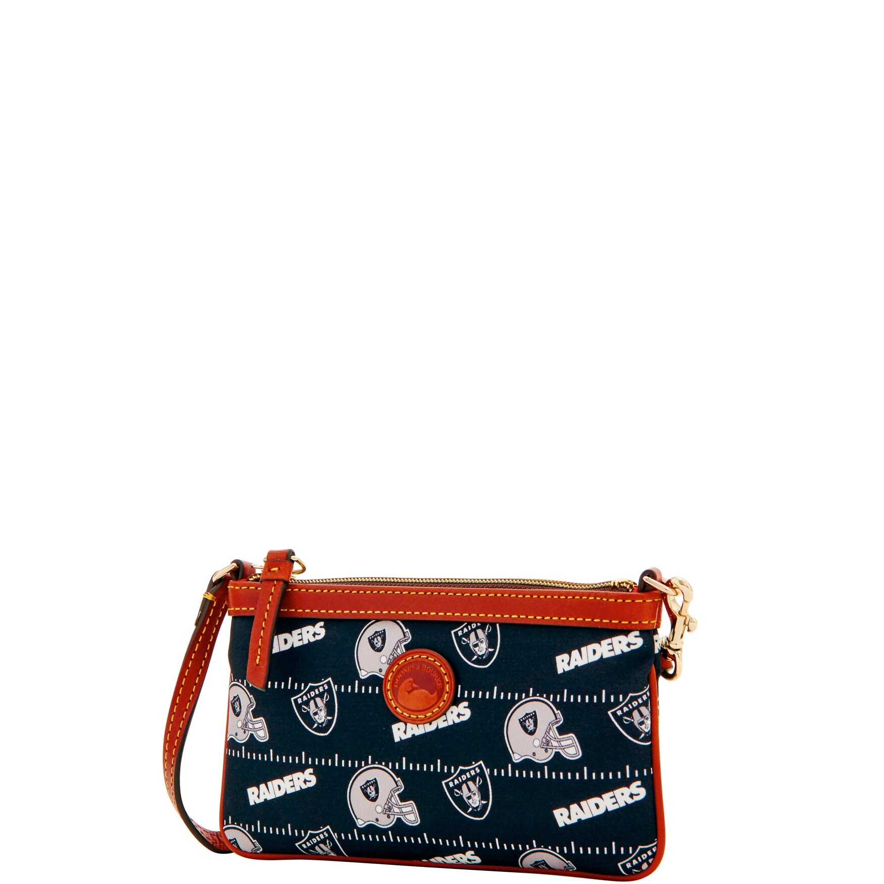 Dooney /& Bourke NFL Oakland Raiders Milly Wristlet