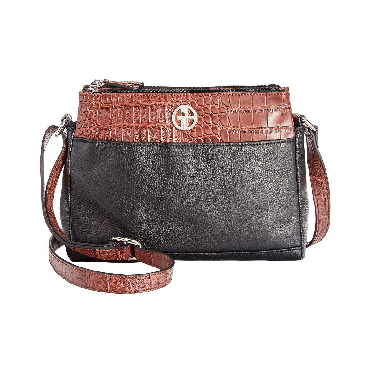 giani bernini black crossbody