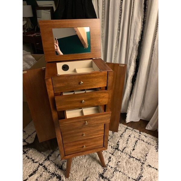 Top Product Reviews For Carson Carrington Nykobing Jewelry Armoire